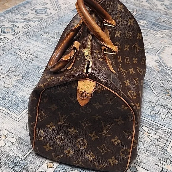 Louis Vuitton Brown Monogram Bag - Picture 3 of 10